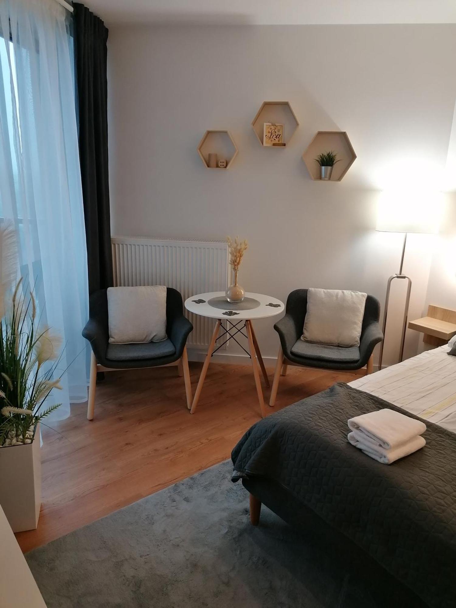 Pinea Apartament Z Widokiem Na Morze Z Basenem I Spa Przy Plazy Pobierowo Exteriör bild