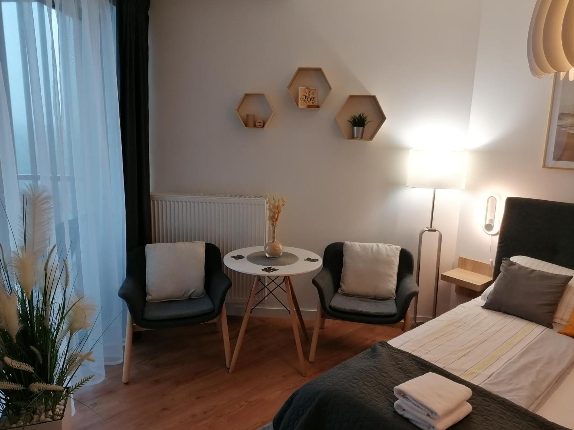 Pinea Apartament Z Widokiem Na Morze Z Basenem I Spa Przy Plazy Pobierowo Exteriör bild